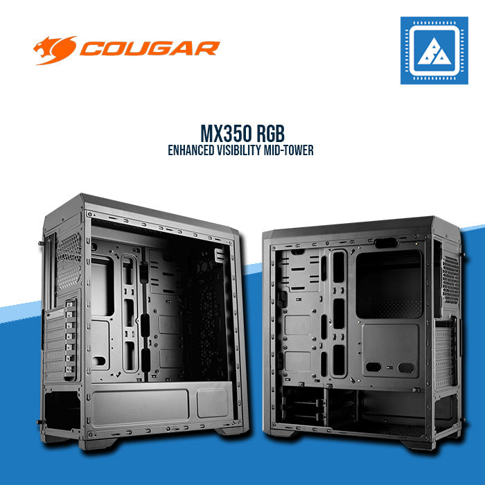 COUGAR CASE MX350 RGB / MID-TOWER / TEMPERED GLASS COUGAR CASE MX350 RGB / MID-TOWER / TEMPERED GLASS